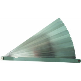 CTA A311 Extra Long 25-Blade Feeler Gauge Set, 12" Stainless Steel Blades, 0.0015 to 0.040 " Thickness Range