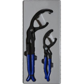 Cal-Van Tools 29200 Large and Small Filter Plier Set