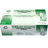 GREAT GLOVE Disposable Latex Powder Free Gloves, X-Large, 100pcs per box (PRE20020)