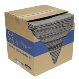 FyterTech DB-70 Spilfyter Universal Absorbent Pads, 16 x 18 in, Single Ply, Medium Weight, 200-Pack