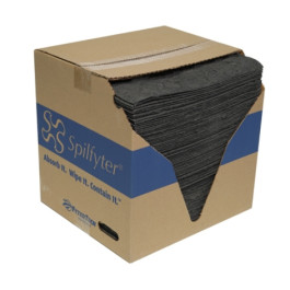 FyterTech DB-75 Spilfyter Universal Premium Absorbent Pads, 16 x 18 in, Single-Ply, 100-Pack