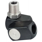 Dynabrade 94300 1/4" NPT Air Line Composite Dynaswivel, Rotates 360 Degrees to Allow Air Hose to Drop to Ground