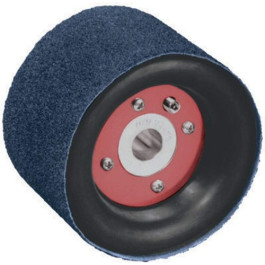 Dynabrade 94507 Standard Dynacushion Pneumatic Wheel, 3-1/4" Diameter, 3" Width, 5/8" Arbor Hole