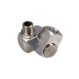 Dynabrade 95462 Original Aluminum Dynaswivel Air Line Connector, 1/2 inch NPT, Double Pivot, 46-65 SCFM