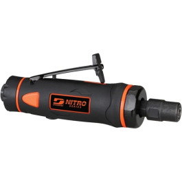 Dynabrade DGS31 Straight-Line Die Grinder, 0.3 hp, 25000 rpm, 1/4" Collet, Rear Exhaust