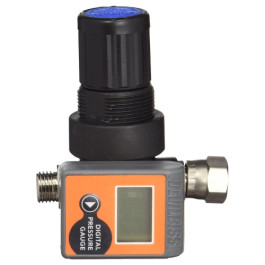 DeVilbiss HARG-555 Digital Air Regulator with Digital Gauge, Gun-Mounted