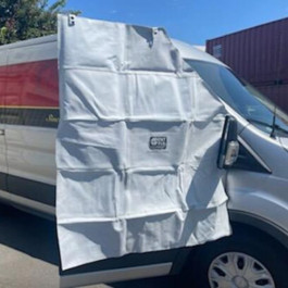 Dent Fix WB100 Door Protection Welding Cover Set, Leather, Pair, 47.25 inch x 56.5 inch, 1.28 mm Thick