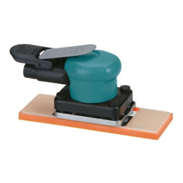 Dynabrade 58513 Dynabug II Orbital Sander, 68 mm x 175 mm, Non-Vacuum, 8000 RPM, Lightweight Air-Powered Tool