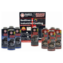 Dominion Sure Seal BSSBL Shake & Shoot 2-part urethane bedliner kit, 4 L (1.06 gallon)