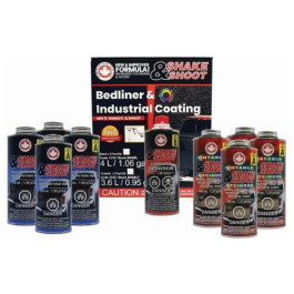 Dominion Sure Seal BSSBLT  Bedliner Kit with BUPABL Gun, 4 L