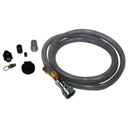 JohnDow Industries JDI-EK Crew Chief Air Evacuation Kit, 7 psi Regulator, 10 Foot Hose, 3/4" Couplers