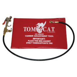 John Dow Industries TC-614 T.O.M.C.A.T. Camber Adjustment Tool, Steel, Rubber, Air-Assisted with 2-Foot Air Hose