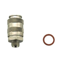 DeVilbiss 190939 MPV-424 Replacement Quick Release Socket, Breathable Air Quick Detachable Connector, Female Connection, for DAD-503 and HAF-601
