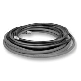 DevilBiss Nyliner II 220008 3-Piece Reusable Fluid Hose Assembly, 25 ft, 3/8 in ID x 11/16 in OD, Nylon