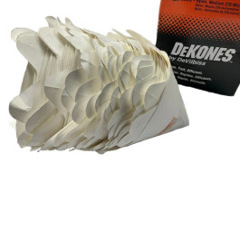 DeVilbiss 802351 DeKONES Premium Paint Strainer, Nylon Fine 190 micron, Box of 100
