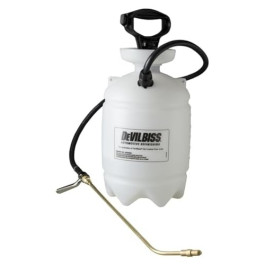DeVilbiss 803492 90182CW 2-Gallon Pump Sprayer, Concrete Floor Paint Booth and Waterborne Shop Applications