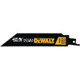 DeWalt 4186 Reciprocating Saw Blade, 6 Inch, Cuts Metal, 5-Pack