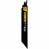 DeWalt 4188 Reciprocating Saw Blade, 8 Inch, Cuts Metal, 5-Pack