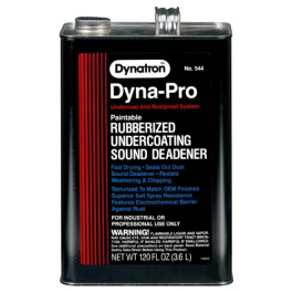 3M Dynatron 544 Dyna-Pro Paintable Rubberized Undercoating, 1 Gal / 120 fl oz