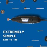 Dremel 3100-1/15 3100 Series Corded Variable Speed Rotary Tool Kit, 120 Vol