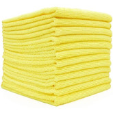 Microfiber Cleaning Cloth Set of 10 Towel Rag Car Polishing Detailing 16" x 16"