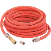 DevilBiss 220052 Reusable Air Hose Assembly, 35 ft, 3/8 in ID x 11/16 in OD, Synthetic Rubber, 3-Pieces