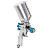 DevilBiss StartingLine HVLP Gravity Feed Detail and Touch Up Spray Gun, 1 mm Nozzle, 250 cc Capacity (802405)