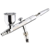DeVilbiss DAGR 802609 Gravity Feed Airbrush, 0.35mm Nozzle, Steel Body, Double Action, 1/3 oz Cup, Collector Tin Included
