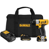 DeWalt DCF610S2 12V MAX 1/4 in Cordless Electric Screwdriver Kit