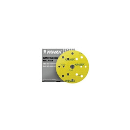 Eagle Abrasives 523-0080 KOVAX MaxFilm P80 6" 15-Hole Super-Tack Sanding Di