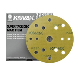 Eagle Abrasives 523-0500 KOVAX MaxFilm P500 6" 15-Hole Super-Tack Sanding D