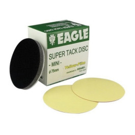 Eagle Abrasives 730-1000 KOVAX Yellow-Film 3" Super-Tack Abrasive Discs, P1