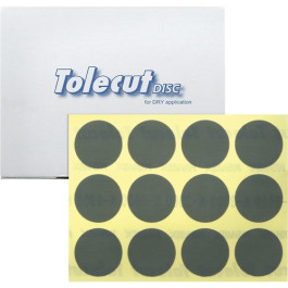 Eagle Abrasives 192-15118 Tolecut Touch-Up Discs, Black K-3000, 1-3/8", PSA