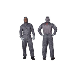 EMM Colad 520064PLAIN BodyGuard Premium Comfort Paint Overall, Grey Nylon T