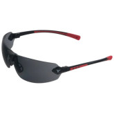 Encon 08204826 Veratti 429 Safety Glasses Black/Red Frames Gray Lens