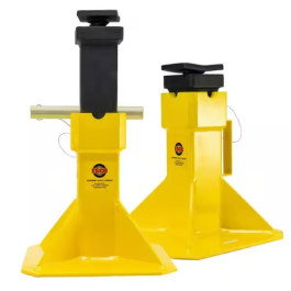 ESCO 10456 22 Ton Jack Stands with Adjustable Screw Top Saddle, Pair