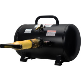 ESCO 20391 Cyclone-X Series 10 Gallon High-Force Bead Seating Tank, Steel A
