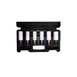ESCO 40308 6-Piece Metric Non-Marring Lug Nut Impact Socket Set, 1/2" Drive
