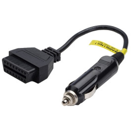 EZRED FABD25 OBD2 to Cigarette Lighter Adapter Cord, 5", for MS4000 Memory Saver
