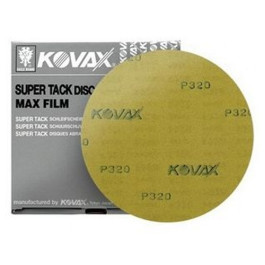 KOVAX MaxFilm 520-0180 High Performance Sanding Disc, 6 in Dia, P180 Grit,