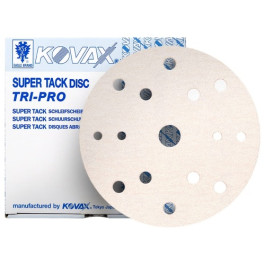 Eagle Abrasives 527-0180 Kovax Tri-Pro P180-B Super-Tack Sanding Disc, 6",