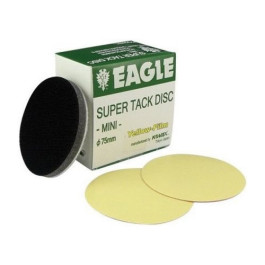 Eagle Abrasives 730-2000 KOVAX Yellow-Film Super-Tack Abrasive Disc, P2000,