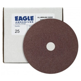 Eagle Abrasives K578-36 KOVAX Red Aluminum Oxide 5" Resin Bonded Fibre Sand