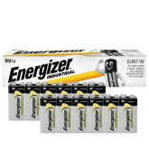 Energizer EN22 9V Alkaline Battery, 12 Pack