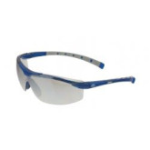 Encon 10V81454 Veratti Safety Glasses G80, Silver Mirror Lens Blue Frame