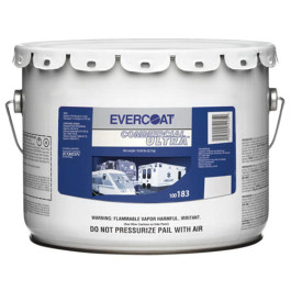 Evercoat 183 Commercial Ultra Body Filler, 3 Gallon, High-Density, Extended Work Time