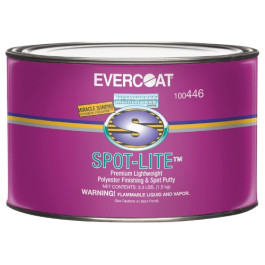 Evercoat 446 Spot-Lite Premium Lightweight Polyester Finishing and Spot Putty, 1/2 gallon (3.3 lbs)