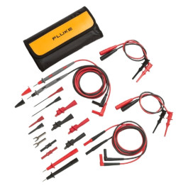 Fluke TL81A Test Lead Set, Deluxe Electronic, Silicone Insulated Leads