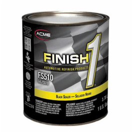 Sherwin-Williams Finish 1 FS510-1 4.1 VOC Enamel Sealer Undercoat, Black, 1