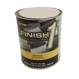 Sherwin-Williams 1 FS510-4 4.1 VOC Enamel Sealer Undercoat, Black, 1 Quart